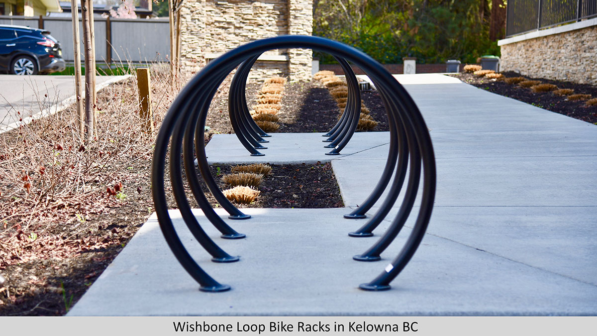 LOOP 2 Space Bike Rack Wishbone Site Furnishings