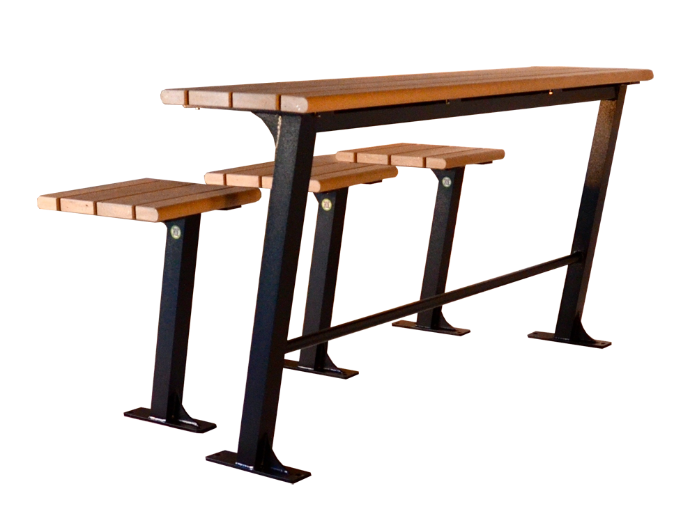 Bistro Bench / Table Combo Wishbone Site Furnishings