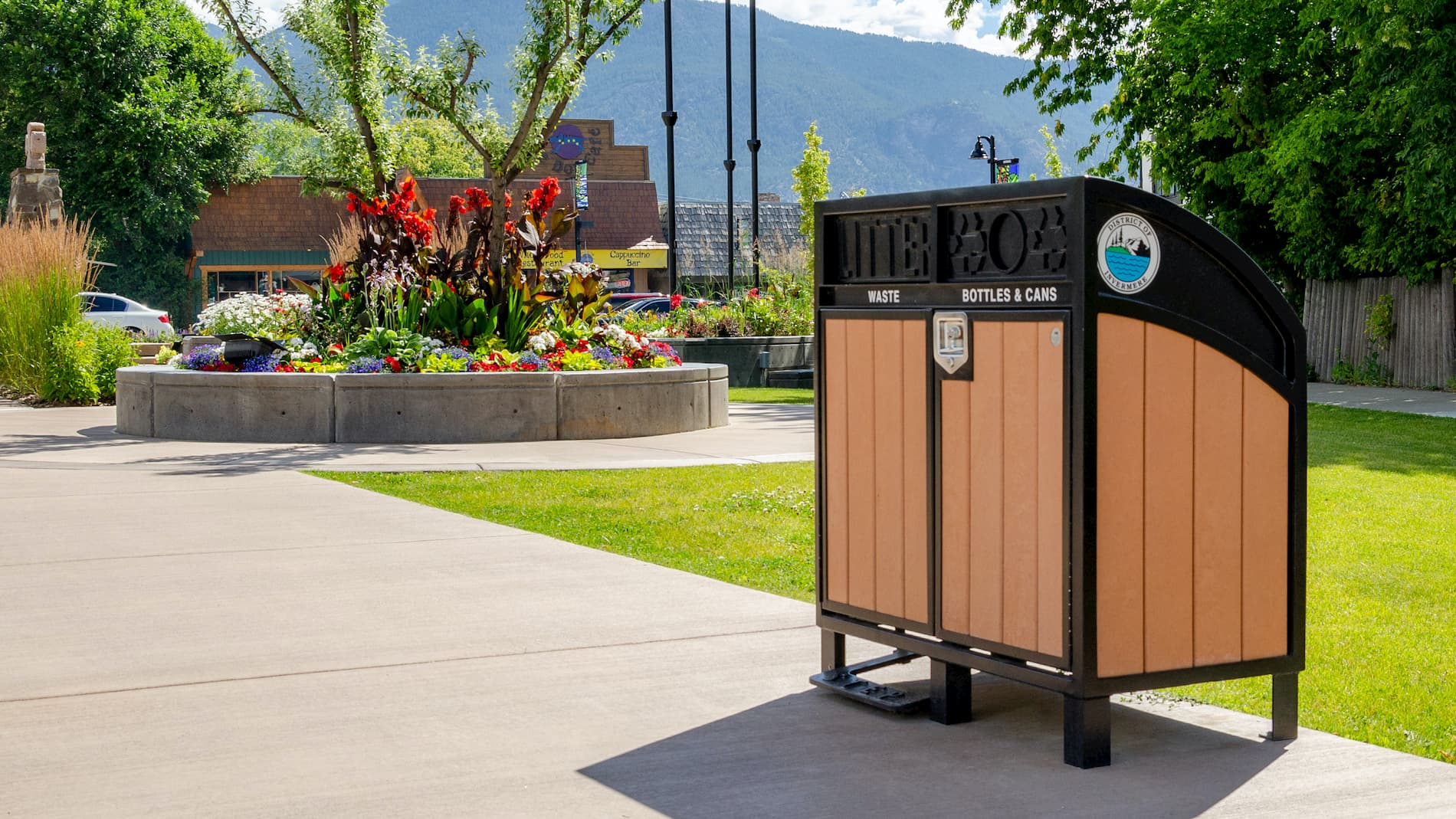 Recycling Stations Wishbone Site Furnishings